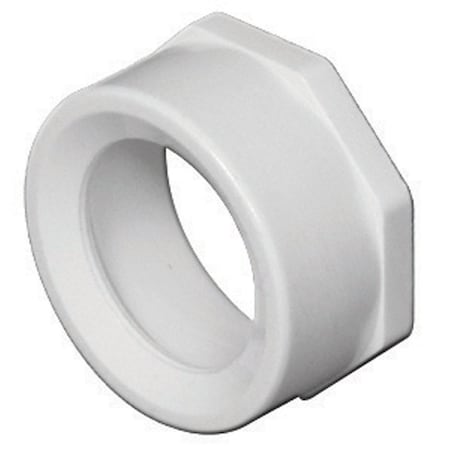 Charlotte Pipe And Foundry Charlotte Pipe Schedule 40 4 in. Spigot X 3 in. D Hub PVC Flush Bushing 1 pk PVC001071800